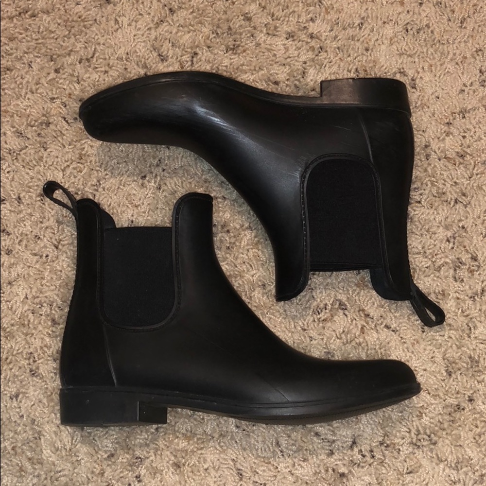 J. Crew rain boots